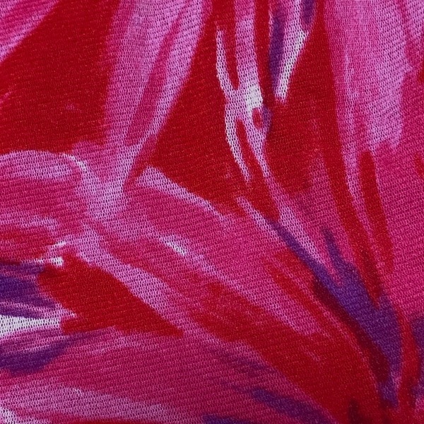 ヴィヴィアンタム VIVIENNE TAM スカート サイズS - レッド×ピンク×パープル レディース ひざ丈/花柄 美品 ボトムスの画像6