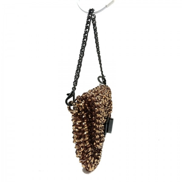  Anteprima ANTEPRIMA handbag wire bag wire bronze chain steering wheel / key ring attaching / micro Mini bag bag 