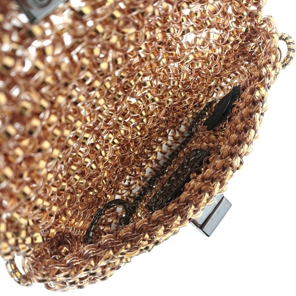  Anteprima ANTEPRIMA handbag wire bag wire bronze chain steering wheel / key ring attaching / micro Mini bag bag 