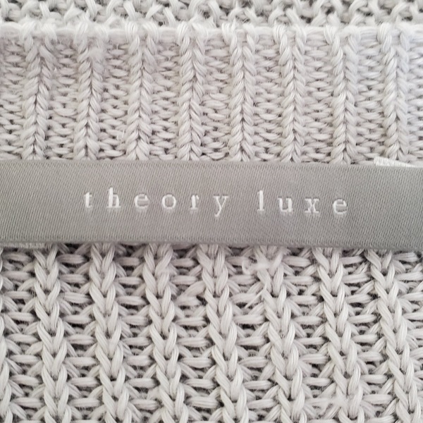 セオリーリュクス theory luxe ベスト サイズ38 M - ライトグレー レディース トップス_画像3