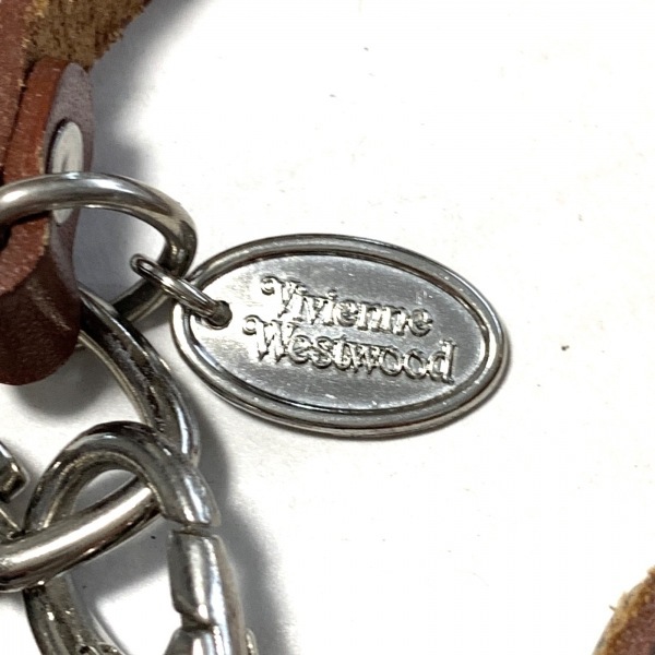  Vivienne Westwood VivienneWestwood key holder ( charm ) - plastic × leather green × pink × multi key holder 