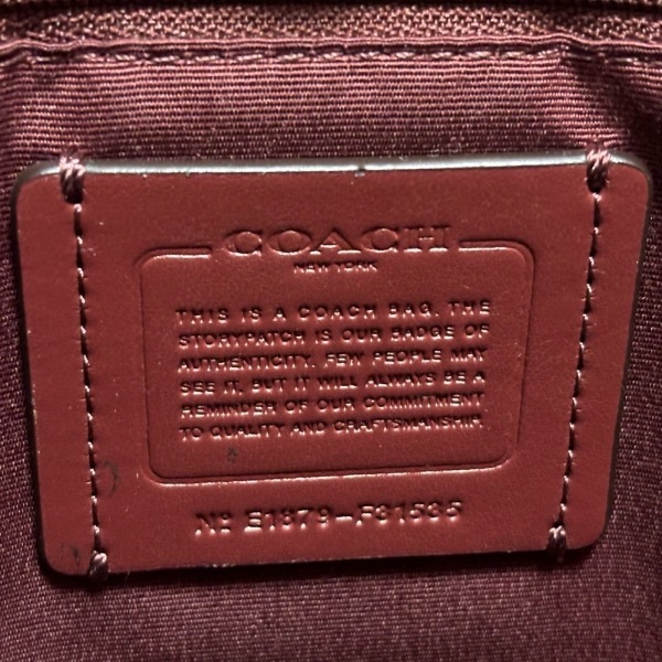 コーチ COACH トートバッグ F31535 アベニュートート レザー ベージュ 美品 バッグ_画像8