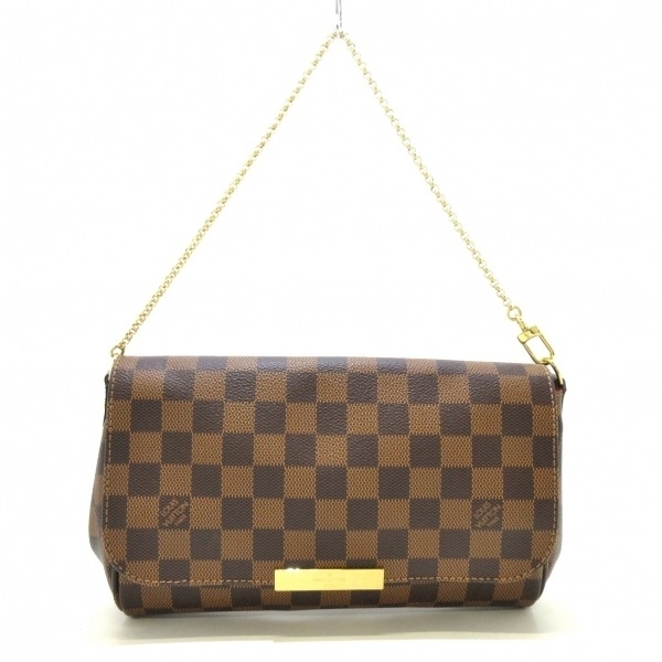 ルイヴィトン LOUIS VUITTON ハンドバッグ N41129 フェイボリットMM ダミエ・キャンバス エベヌ DU3194 美品 バッグ ダミエ_画像1