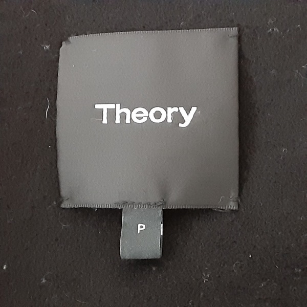 セオリー theory サイズP M - 黒 レディース 長袖/冬 美品 コート_画像3