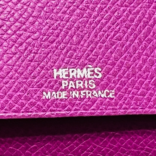 エルメス HERMES 手帳 ヴィジョン ヴォーエプソン トスカ □I 財布_画像4