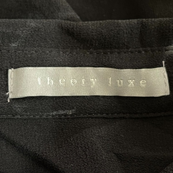 セオリーリュクス theory luxe 長袖カットソー サイズ38 M - ダークネイビー レディース 美品 トップス_画像3