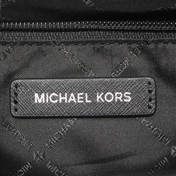 マイケルコース MICHAEL KORS ショルダーバッグ 35F8STVM7B - PVC(塩化ビニール)×レザー 黒×グレー 美品 バッグ_画像8