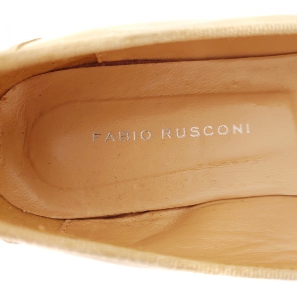 ファビオルスコーニ FABIO RUSCONI フラットシューズ 36 - エナメル（レザー） ピンクベージュ レディース 靴_画像5