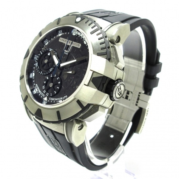 HARRY WINSTON(ハリーウィンストン) 腕時計 オーシャンスポーツ クロノグラフ 411/MCA44Z(OCSACH44ZZ001) メンズ スケルトン_画像2
