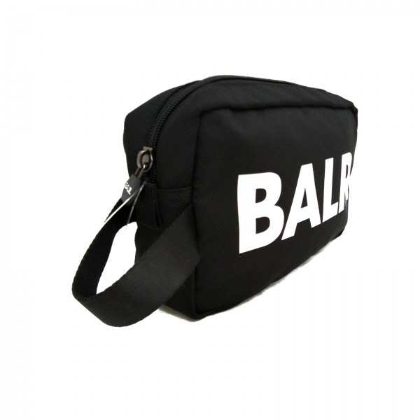 ボーラー BALR セカンドバッグ - ナイロン 黒×白 バッグ_画像2