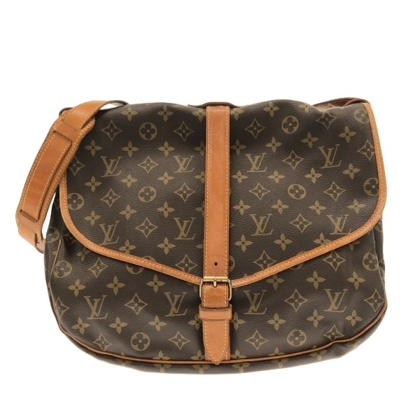 ルイヴィトン LOUIS VUITTON ショルダーバッグ M42254 ソミュール35 モノグラム・キャンバス - AR0915 バッグ モノグラム_画像1