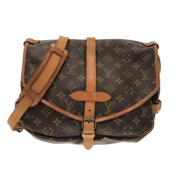 ルイヴィトン LOUIS VUITTON ショルダーバッグ M42256 ソミュール30 モノグラム・キャンバス - 894FC バッグ モノグラム_画像1