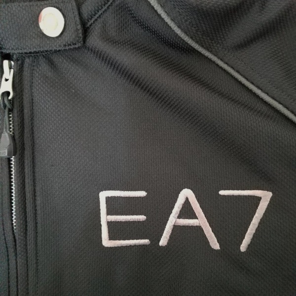 エンポリオアルマーニ EMPORIOARMANI メンズセットアップ - 黒×ダークグレー×白 メンズ EA7/ウエストゴム/ジップアップ メンズスーツ_画像8