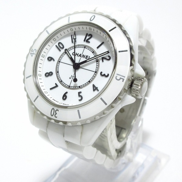 CHANEL(シャネル) 腕時計 J12 H5698 レディース ホワイトセラミック/新型/33mm 白_画像2