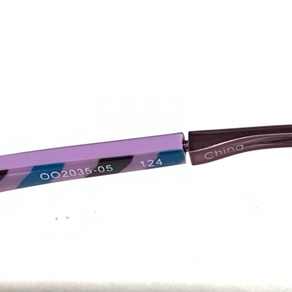 オークリー OAKLEY OO2035-05 Change Over プラスチック×金属素材 ボルドー×パープル×黒 サングラス_画像5