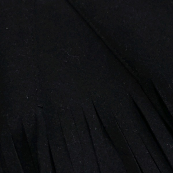 コムデギャルソンジュンヤワタナベ COMMEdesGARCONS JUNYA WATANABE ロングスカート サイズXS - 黒 レディース フリンジ ボトムス_画像6