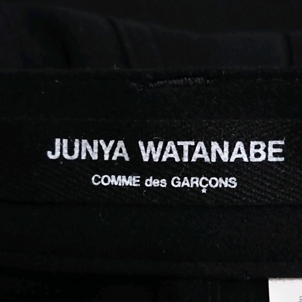 コムデギャルソンジュンヤワタナベ COMMEdesGARCONS JUNYA WATANABE ロングスカート サイズXS - 黒 レディース フリンジ ボトムス_画像3