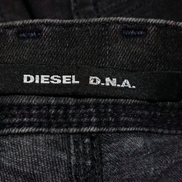 ディーゼル DIESEL ジーンズ/デニムパンツ サイズ29 TEPPHAR 黒 メンズ フルレングス/ダメージ加工/D.N.A ボトムス_画像3