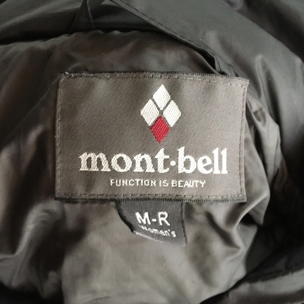 モンベル mont-bell ダウンコート サイズM R - 黒 レディース 長袖/冬 コート_画像3
