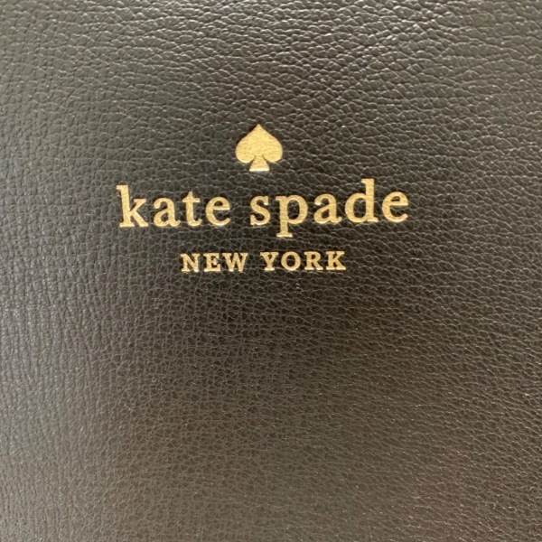 ケイトスペード Kate spade トートバッグ WKR00064 ハーパーロゴ サッチェル レザー 黒 バッグ_画像8