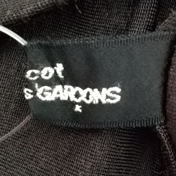トリココムデギャルソン tricot COMMEdesGARCONS ミニスカート - 綿、ナイロン 黒 レディース 美品 ボトムス_画像4