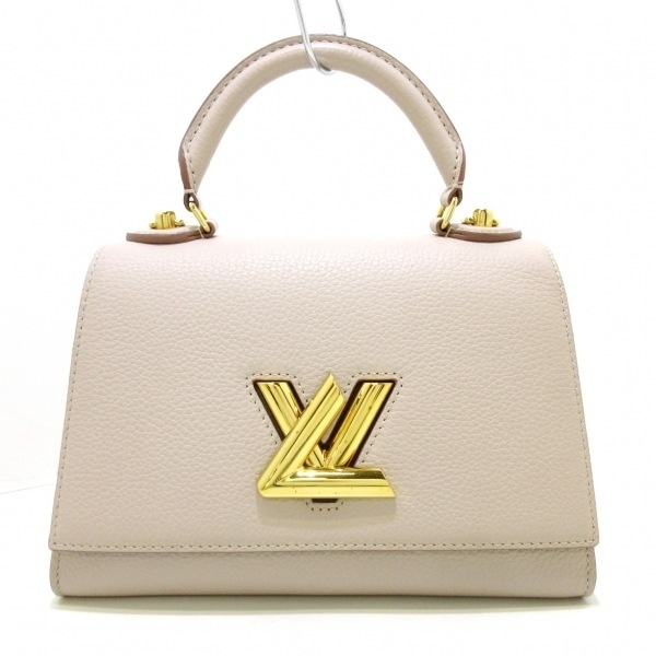 ルイヴィトン LOUIS VUITTON ハンドバッグ M57214 ツイストワンハンドルPM トリヨンレザー（皮革の種類：牛革） グレージュ レディース_画像1