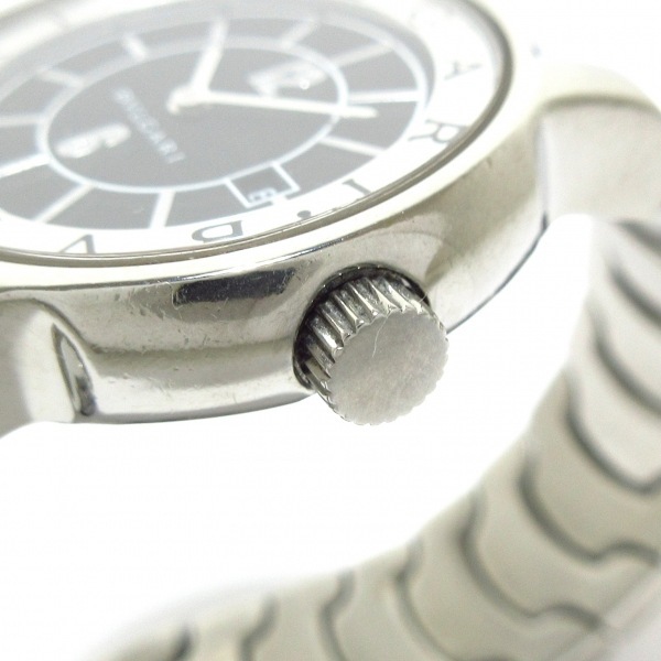 BVLGARI(ブルガリ) 腕時計 ソロテンポ ST29S レディース シルバー×黒_画像8