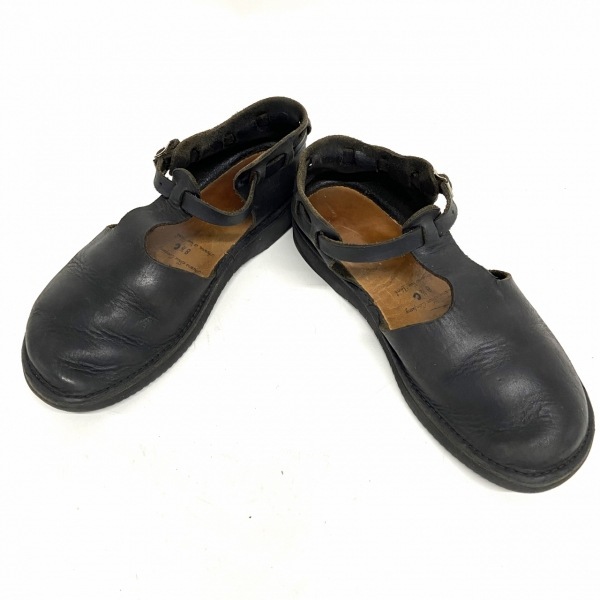 オーロラシューズ Aurora Shoes シューズ 8　1/2 - レザー 黒 レディース 靴_画像2