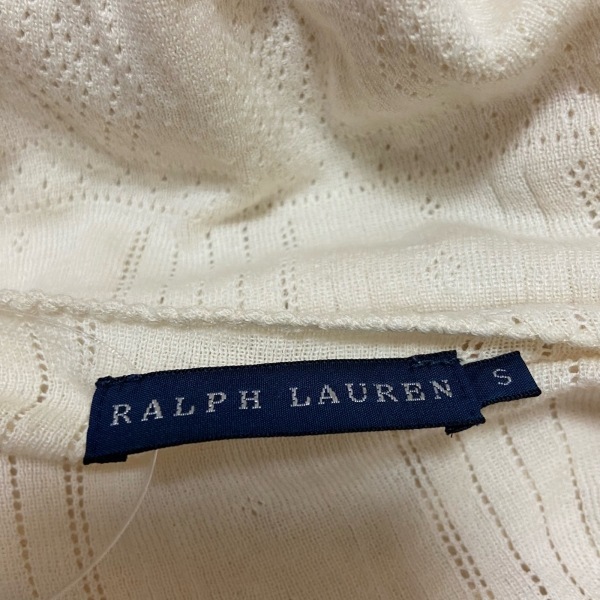 ラルフローレン RalphLauren 半袖カットソー サイズS - 綿 アイボリー レディース トップス_画像3