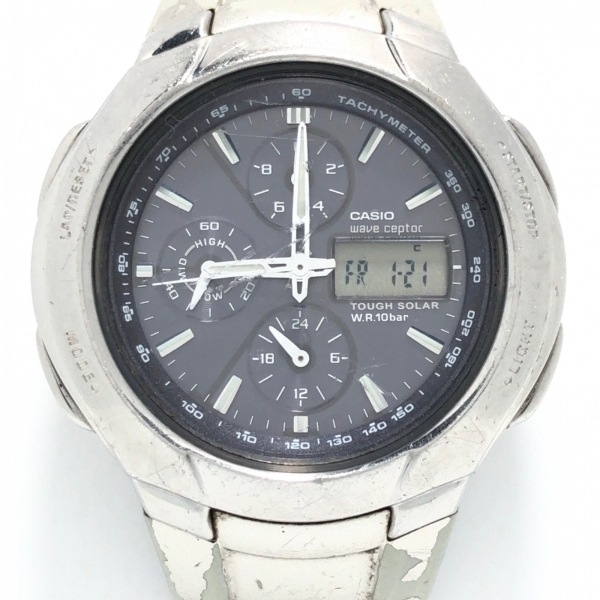 CASIO( Casio ) wristwatch WVA-500J men's Triple calendar dark gray 