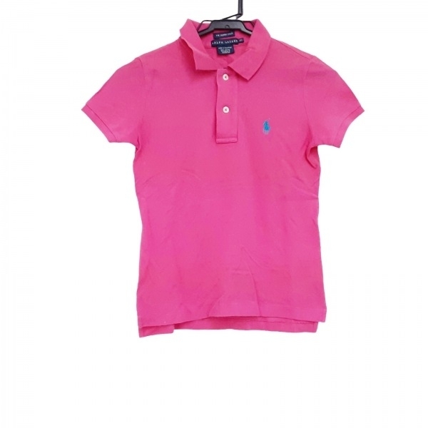 ラルフローレン RalphLauren 半袖ポロシャツ サイズXS - ピンク レディース トップス_画像1