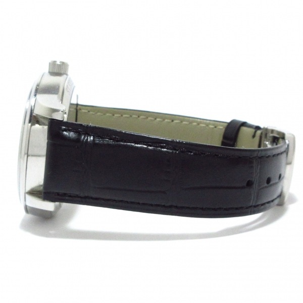 Glashutte ORIGINAL( стакан hyute) наручные часы pano matic luna 90-02-02-02-04 мужской SS/ обратная сторона ske/ moon phase / неоригинальный кожа ремень серебряный 