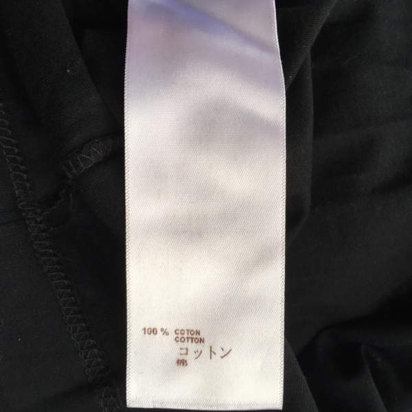 ルイヴィトン LOUIS VUITTON 半袖Tシャツ サイズS RM142M H6Y17WJEZ - 綿 黒×ダークグリーン メンズ クルーネック/モノグラム柄 トップス_画像4