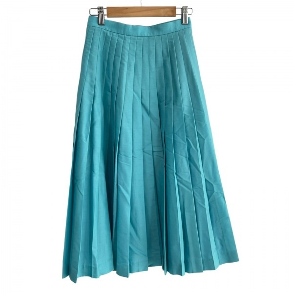 ドゥロワー Drawer ロングスカート サイズ36 S - ライトブルー レディース プリーツ 美品 ボトムス_画像2