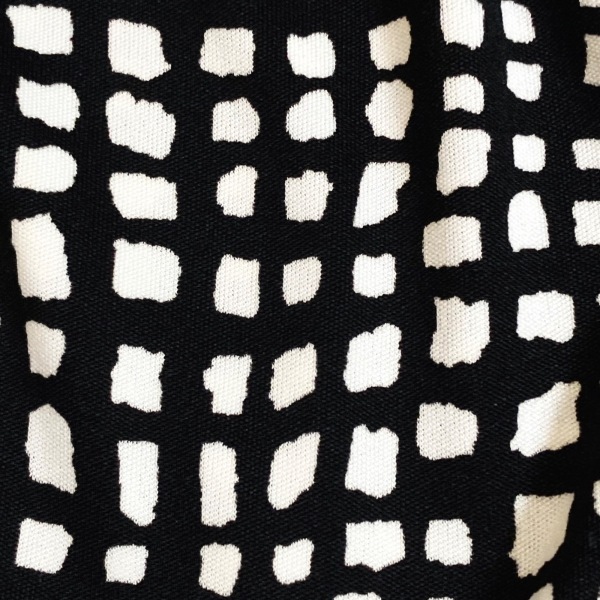 レリアン Leilian サイズ13+ S - 黒×白 レディース 半袖/ロング/チェック柄 ワンピース_画像6