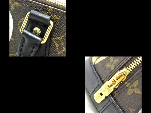 ルイヴィトン LOUIS VUITTON ハンドバッグ M45917 アルマPM モノグラム・カメオ キャンバス モノグラム×マルチ RFID確認済み 美品 バッグ_画像9