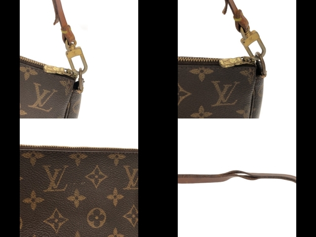 ルイヴィトン LOUIS VUITTON ハンドバッグ M51980 ポシェット・アクセソワール モノグラム・キャンバス AR0040 バッグ モノグラム_画像10