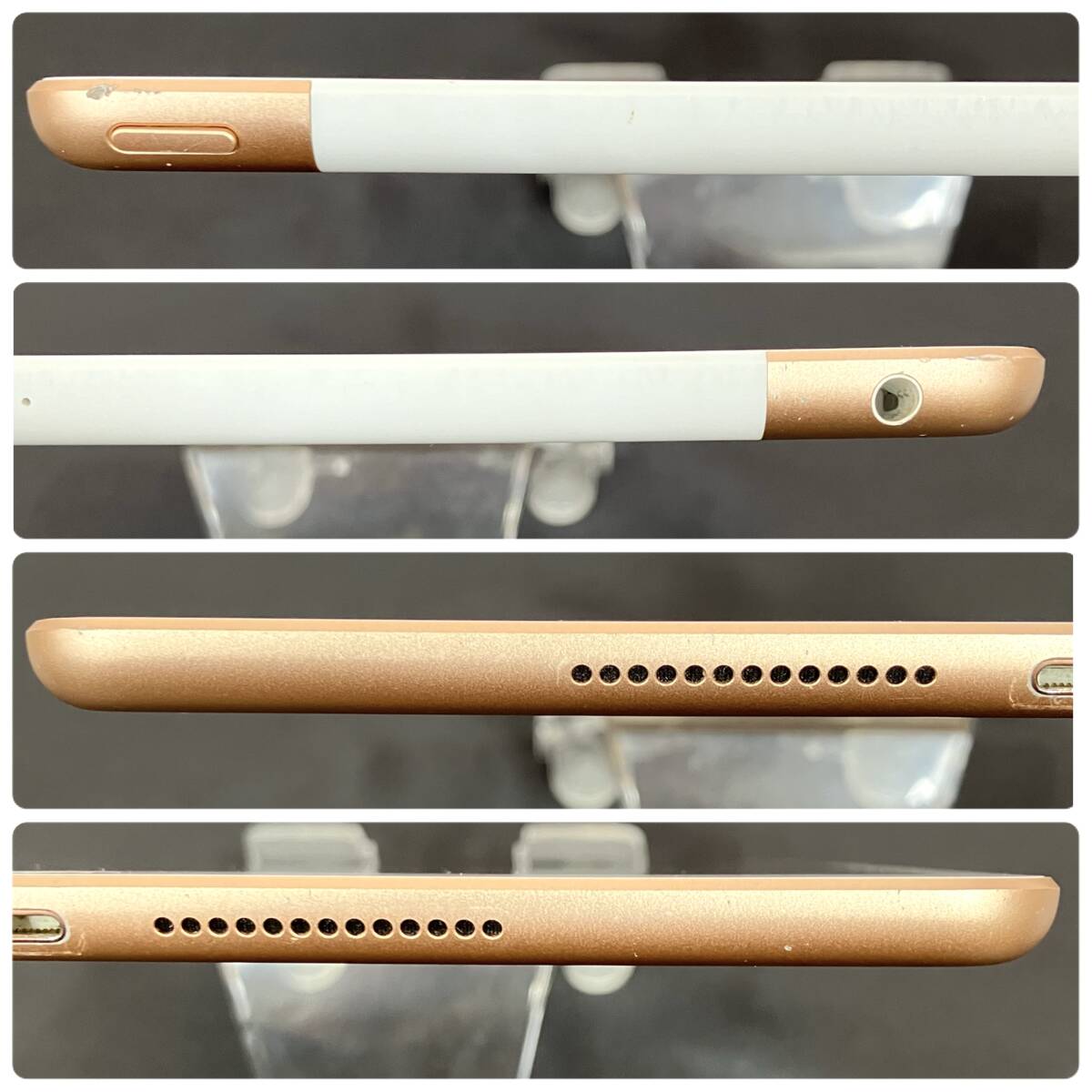 【中古 ジャンク品】iPad 10.2インチ 第7世代 32GB Wi-Fi+Cellularモデル ゴールド MW6D2J/A NW6D2J/A softbank版 2019年モデルの画像6