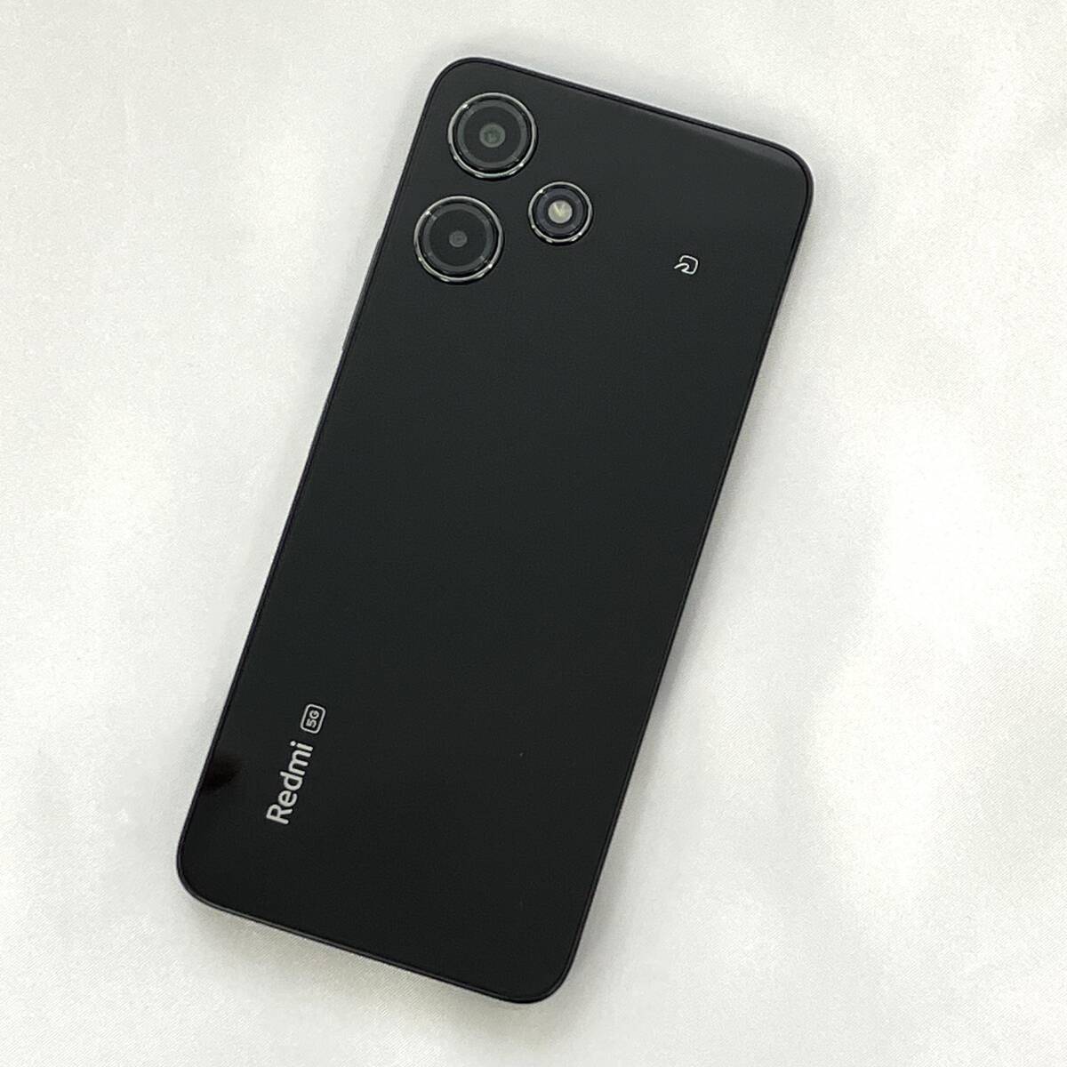 【中古 超美品】SIMフリー Xiaomi Redmi 12 5G 4GB/128GB ミッドナイトブラック XIG03 利用制限〇 au版_画像2