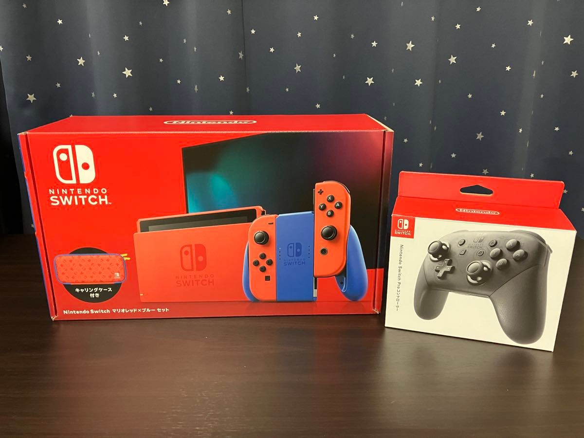 Switch Joy-Con マリオレッド ジョイコン グリップ ストラップ ① NintendoSwitchジョイコンマリオレッド/ストラップ 付属