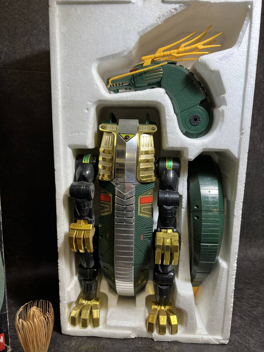 [ Gosei Sentai Dairanger DX large Shinryuu doll figure special effects toy toy retro super Squadron Series Robot Squadron Robot ]