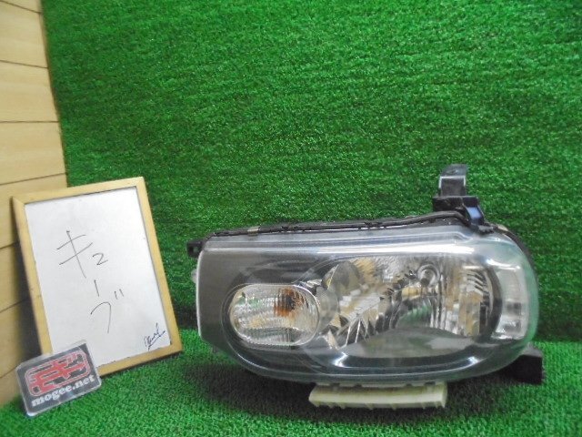 9ER3501KL棚横 ) 日産 キューブ N12/NZ12 中期型 純正 ヘッドライト左　　スタンレイP8190　ハロゲン_画像1