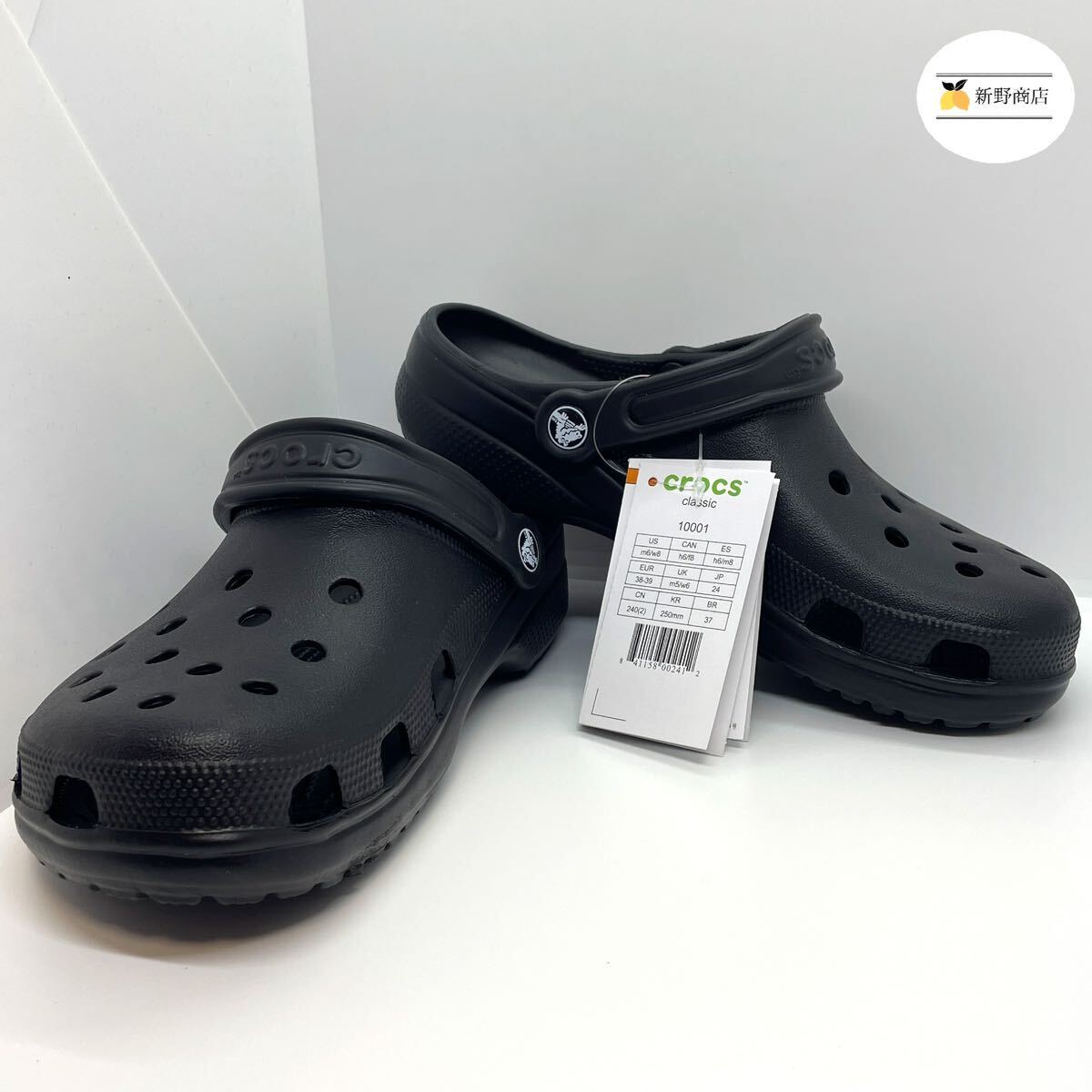 [ new goods unused ] Crocs Classic classic standard color black M10/W12 28cm