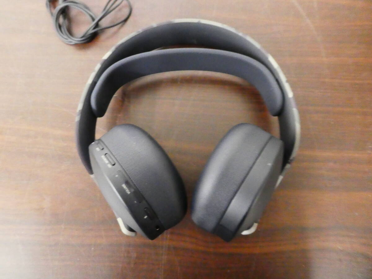 ☆ SONY PULSE 3D Wireless Headset ワイヤレスヘッドセット PS5 グレーカモフラージュ 1円スタート ☆_画像10