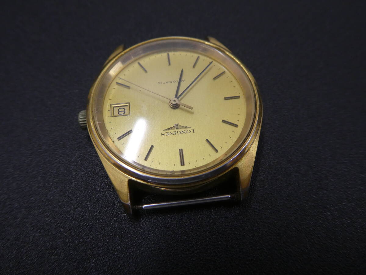 ☆ LONGINES ロンジン AUTOMATIC オートマ アンティーク 時計 ゴールドカラー 中古品 1円スタート ☆_画像3