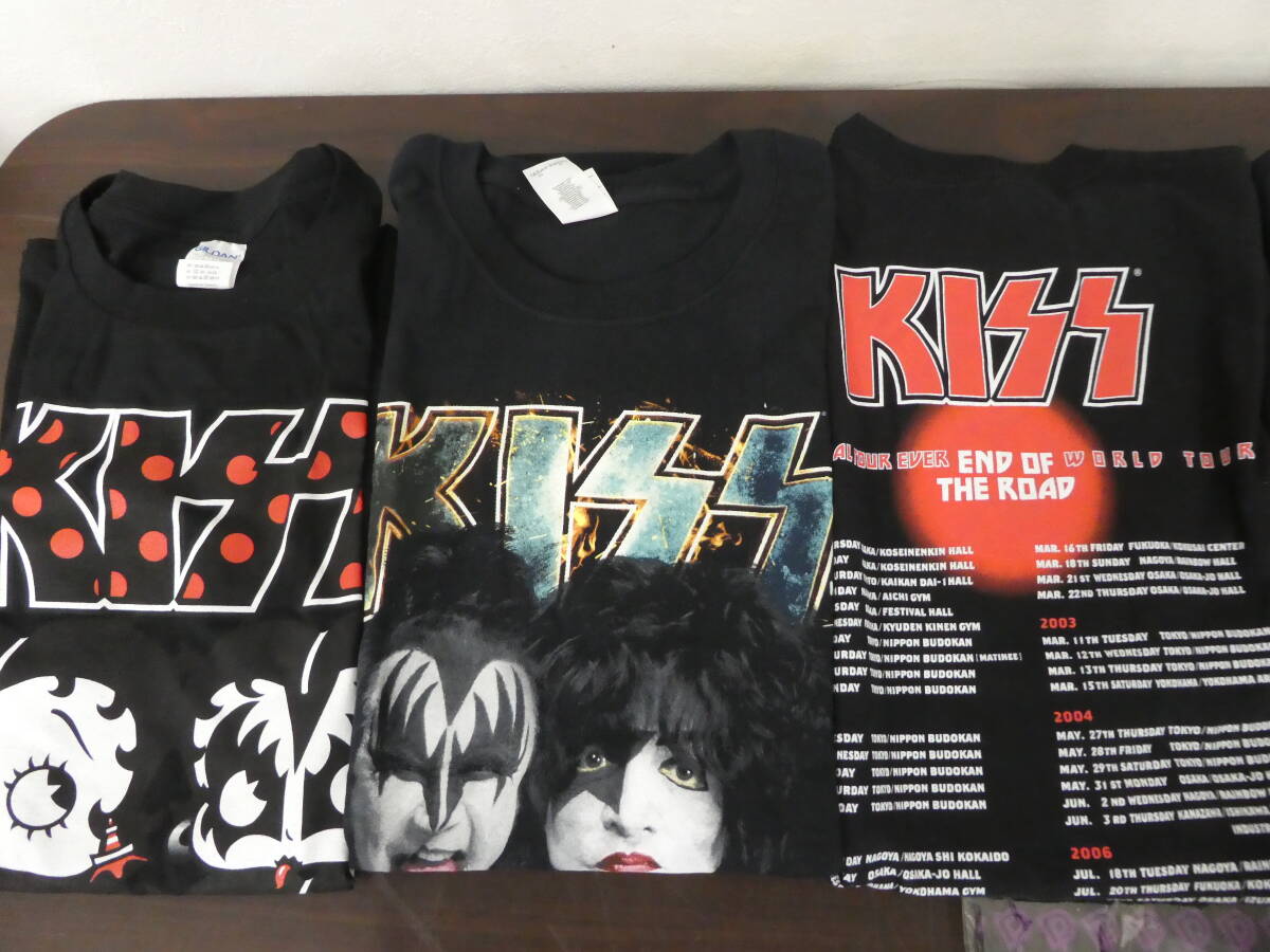 ☆ キッス KISS DEEP PURPLE ディープパープル betty boop ベティブープ Tシャツ ハンカチ など 5点 おまとめ １円スタート ☆_画像3