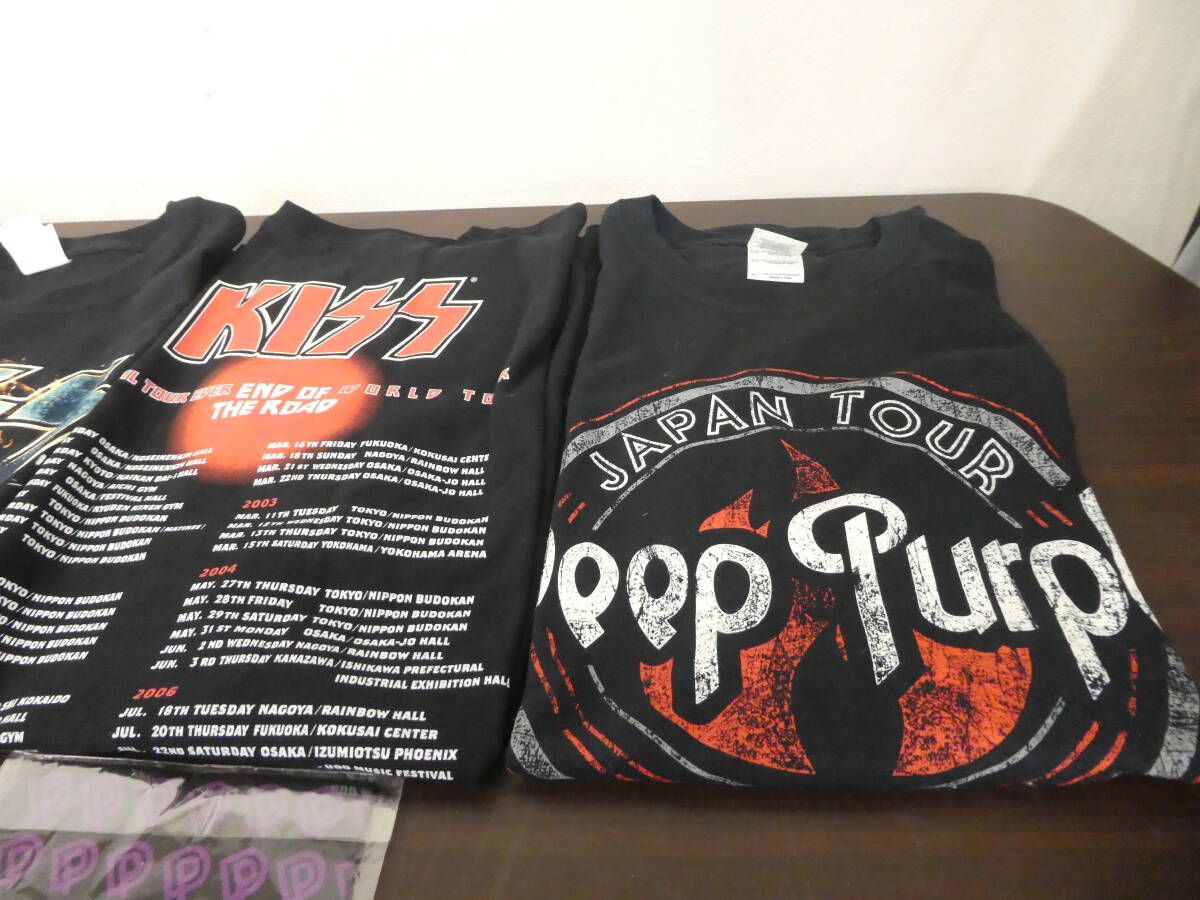 ☆ キッス KISS DEEP PURPLE ディープパープル betty boop ベティブープ Tシャツ ハンカチ など 5点 おまとめ １円スタート ☆_画像7