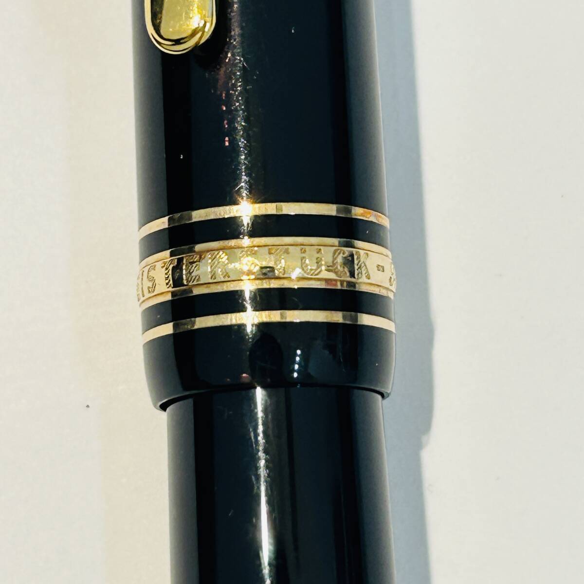 【MontBlanc/モンブラン】MEISTERSTUCK/マイスターシュティック 万年筆 4810-ペン先14K レザーケース付き★45680の画像4