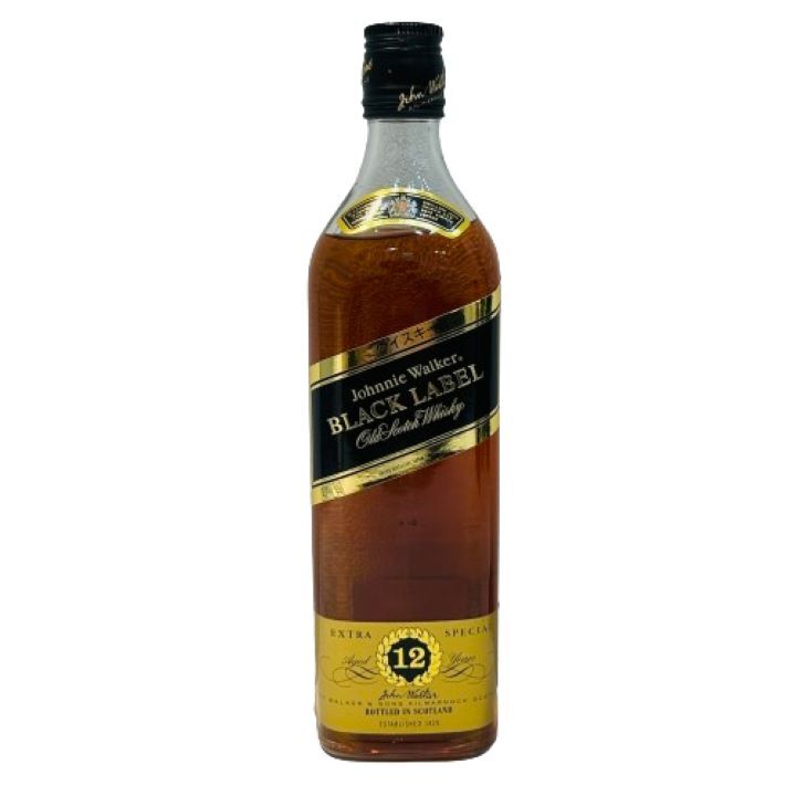 【Johnnie Walker/ジョニーウォーカー】12年 BLACK LABEL/ブラックラベル オールドスコッチウイスキー 750ml★45916_画像1