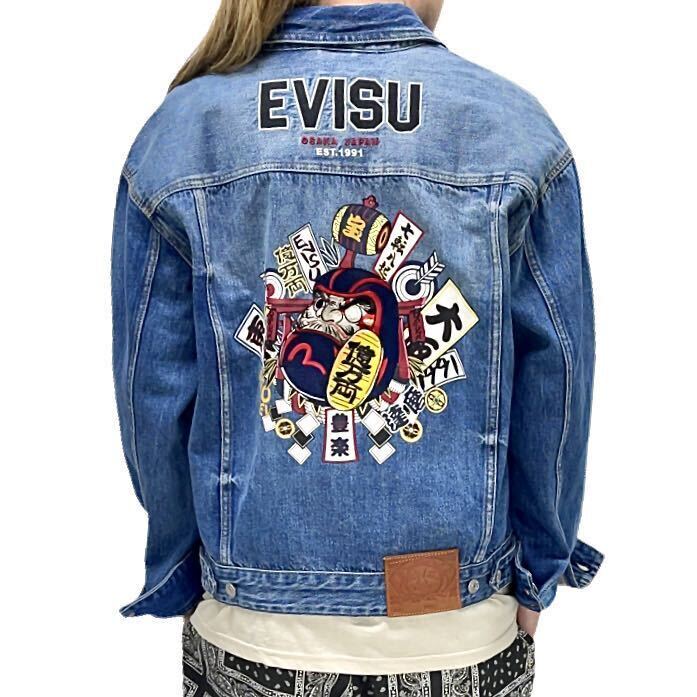 新品 EVISU HERITAGE エヴィスヘリテージ 達磨 ダルマ 億万両 新品 EVISU HERITAGE エヴィスヘリテージ 達磨 ダルマ 億万両